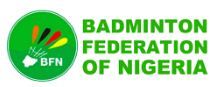 Badminton Federation of Nigeria Logo