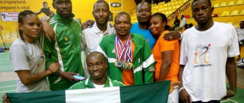 Nigeria Para-badminton team champions